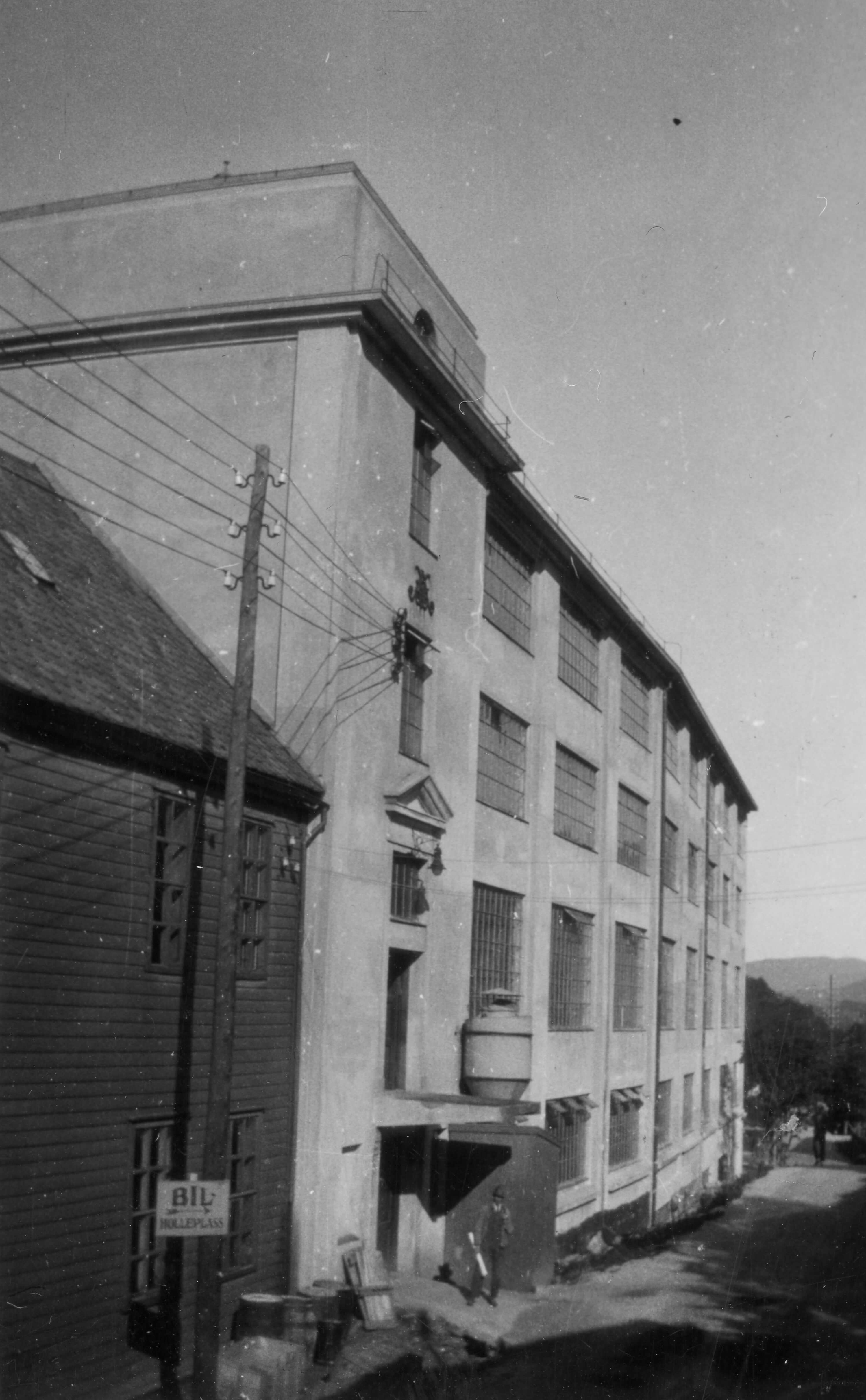 Janusfabrikken ny bygg i 1928