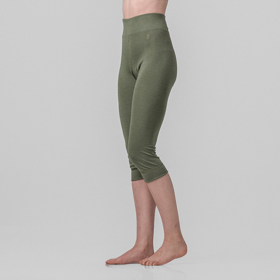 Janus Classic ullongs 3/4 til dame, farge grønn