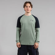 Janus x Kleveland merinoull-trøye til herre, farge grønn