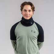 Janus x Kleveland merino ullhals til herre, farge svart