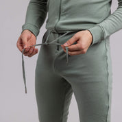 Detaljer, Janus x Kleveland merinoull heldress til herre, farge grønn