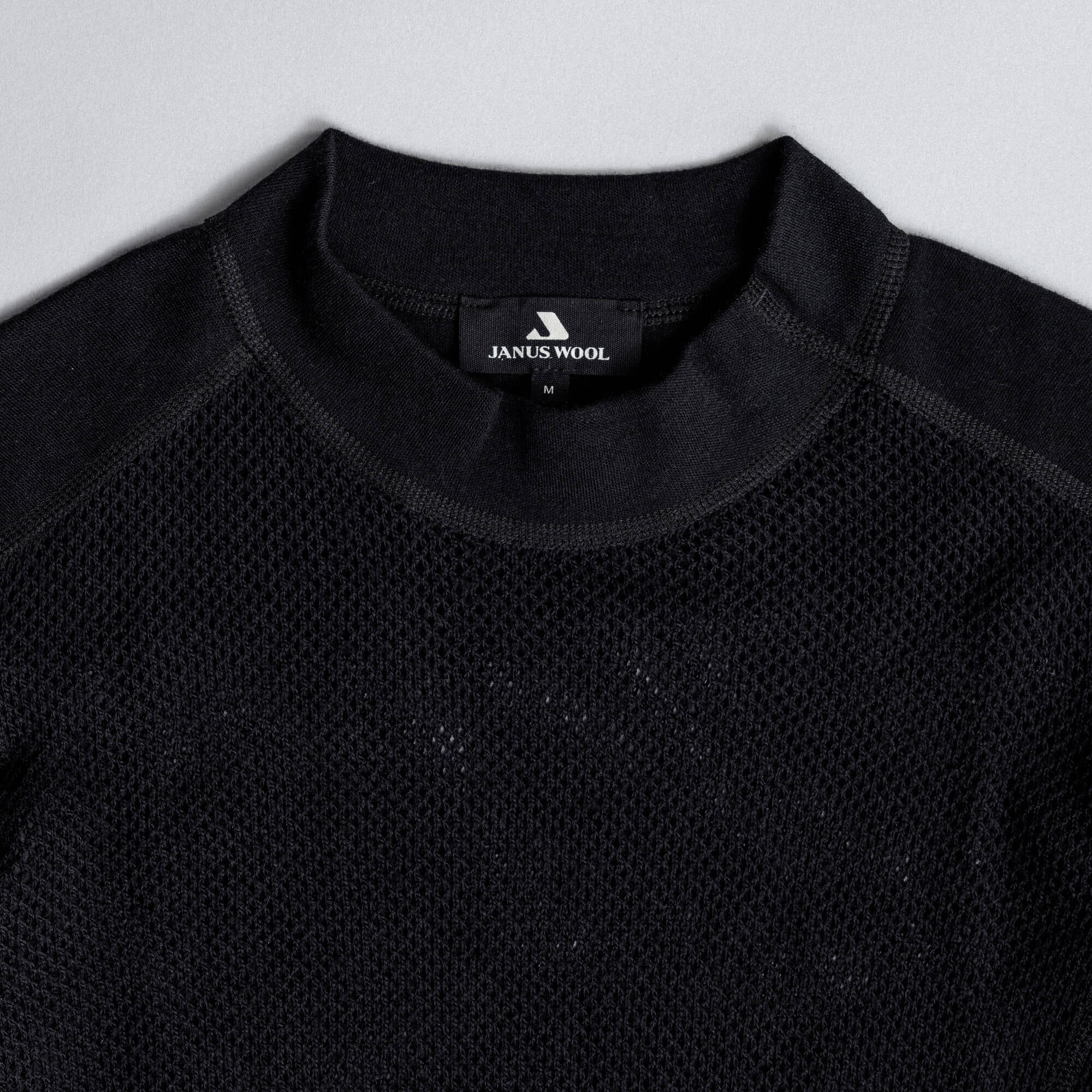Jersey wool mesh - Norse Merino 165 Unisex