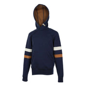 Hettegenser i merinoull til barn, marine