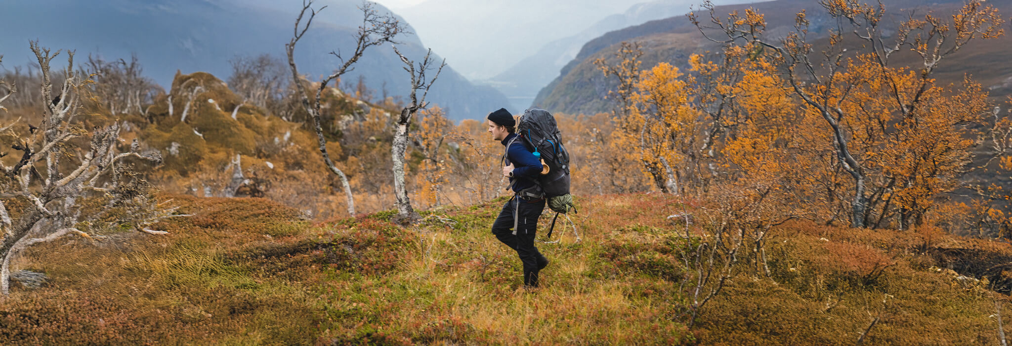 Janus merinoull til herre vinter Finse genser