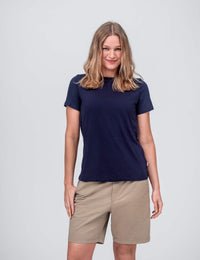 T-shirt Regular – Classic Merino 160 Women - Navy / XS
