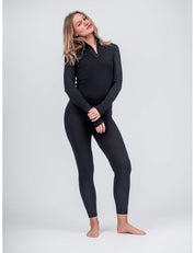 Zip Polo – Classic Merino 160 Dame