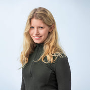 Zip Polo – Classic Merino 215 Dame