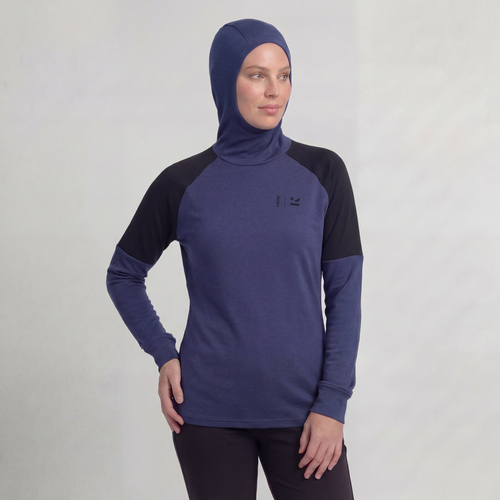 Trøye med Hette Merino – Kleveland 215 Dame