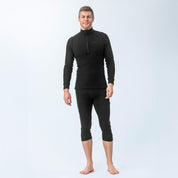 Zip Polo – Classic Merino 215 Herre