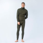 Zip Polo Ullfrotté – Norse Merino 210 Unisex
