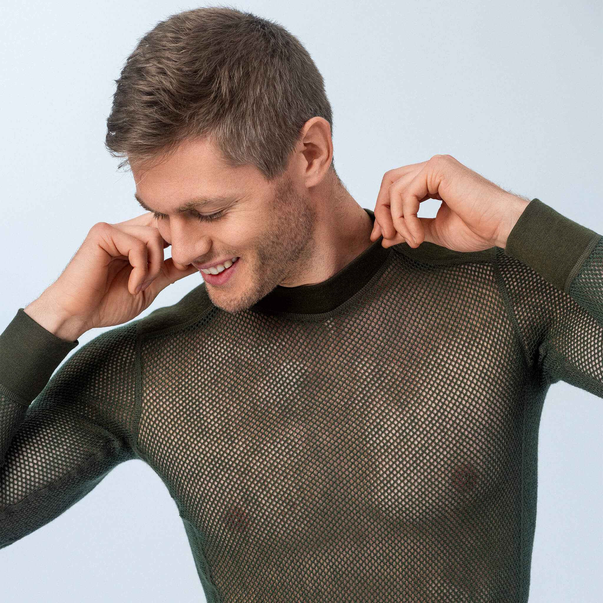 Ulltrøye Netting – Norse Merino 165 Unisex