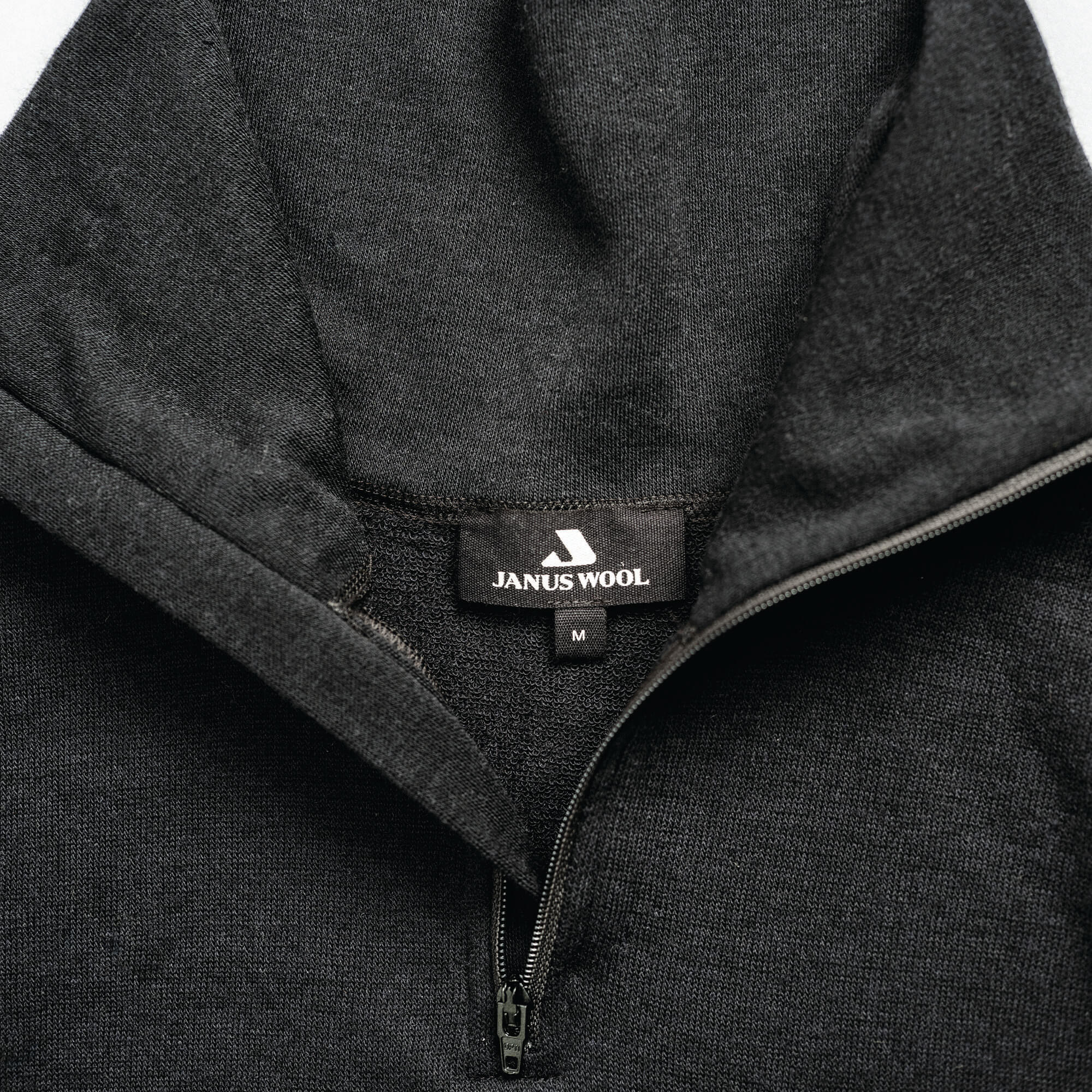 Polo with zip - Norse Merino 210 Unisex