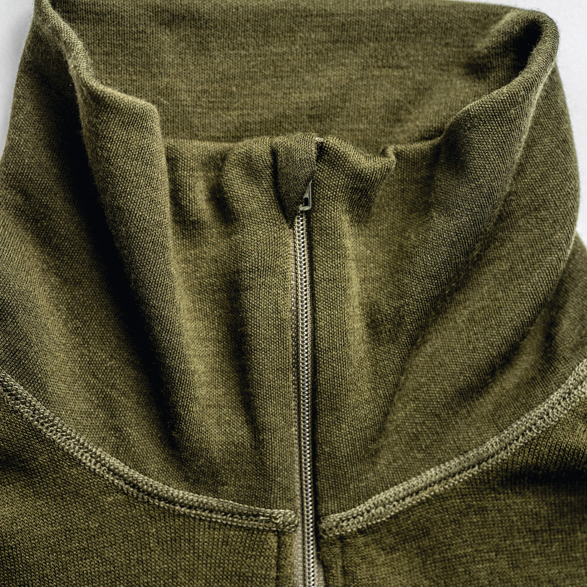 Polo with zip - Norse Merino 210 Unisex