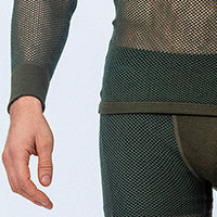 Wool netting close-ups